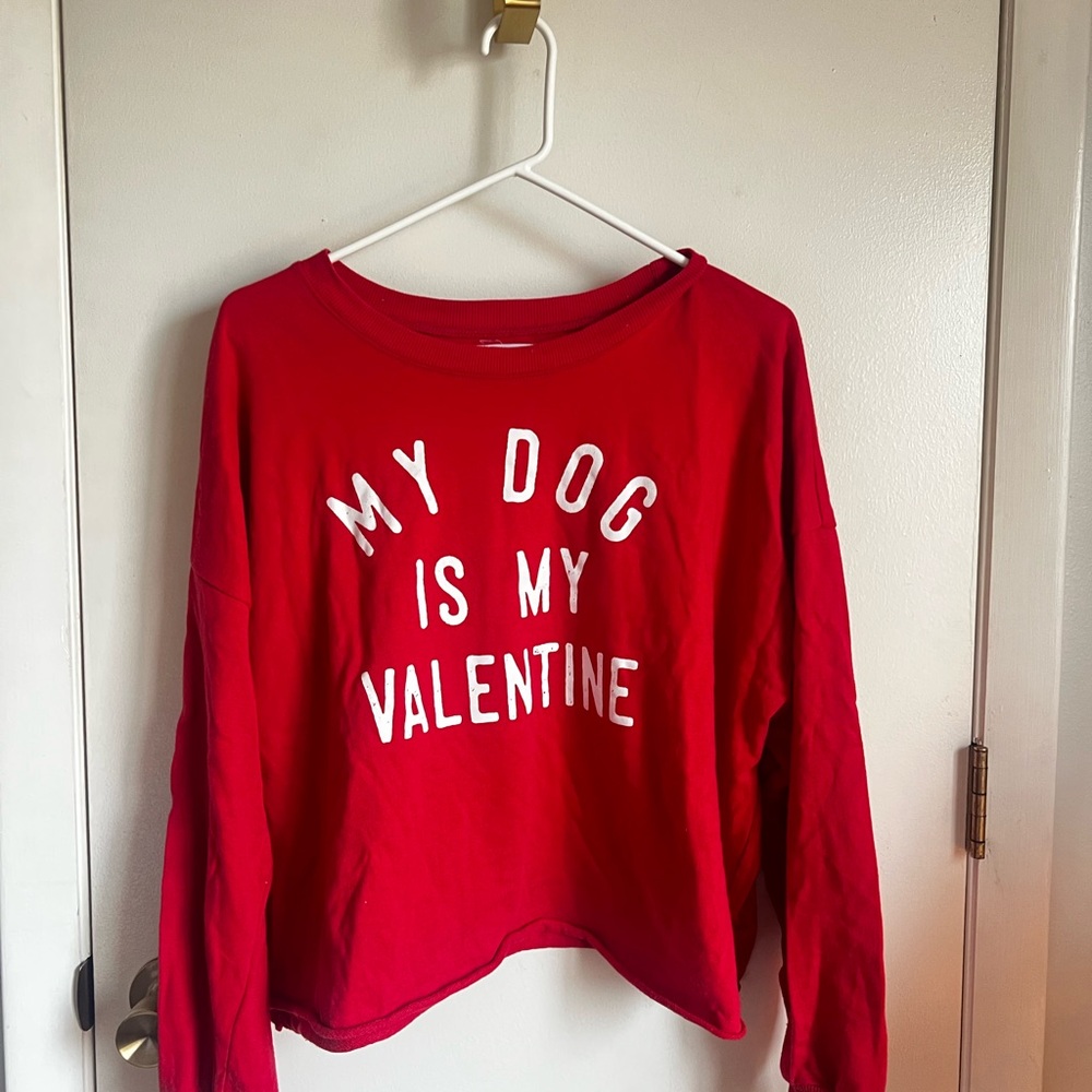 Grayson Threads Red Valentine's Pajama Top